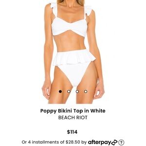 Beach Riot top and bottom L worn once